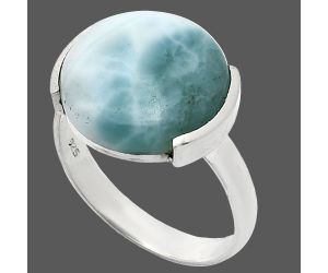 Larimar (Dominican Republic) Ring size-9 SDR243905 R-1173, 15x15 mm