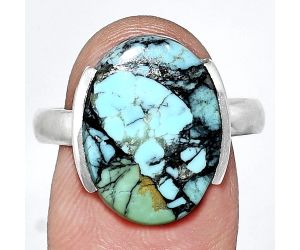 Lucky Charm Tibetan Turquoise Ring size-10 SDR243927 R-1173, 12x17 mm