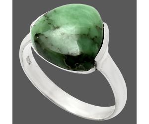 Utah Variscite Ring size-10 SDR243938 R-1173, 13x13 mm