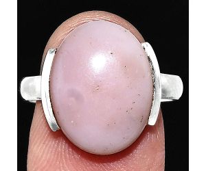 Pink Opal Ring size-9 SDR243940 R-1173, 13x17 mm