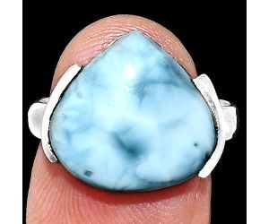 Larimar (Dominican Republic) Ring size-8 SDR243944 R-1173, 15x15 mm