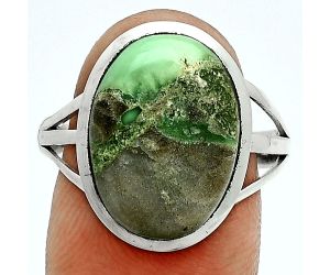 Utah Variscite Ring size-9.5 SDR243994 R-1006, 12x16 mm