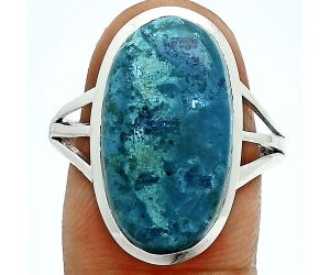 Shattuckite Ring size-10 SDR243996 R-1006, 11x20 mm