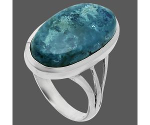 Shattuckite Ring size-10 SDR243996 R-1006, 11x20 mm