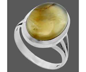 Montana Agate Ring size-10 SDR244010 R-1006, 13x17 mm