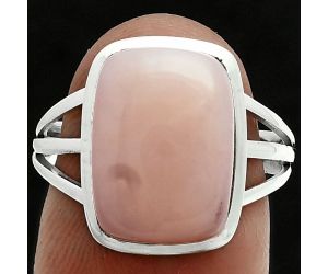 Pink Opal Ring size-8 SDR244029 R-1006, 10x14 mm