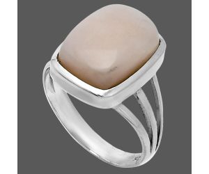 Pink Opal Ring size-8 SDR244029 R-1006, 10x14 mm