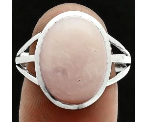 Pink Opal Ring size-9 SDR244030 R-1006, 11x15 mm