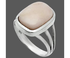 Pink Opal Ring size-8 SDR244031 R-1006, 10x14 mm