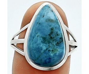 Shattuckite Ring size-9 SDR244052 R-1006, 12x18 mm