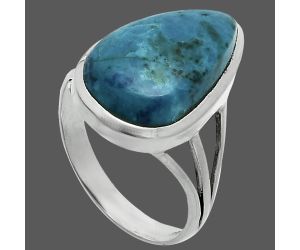 Shattuckite Ring size-9 SDR244052 R-1006, 12x18 mm