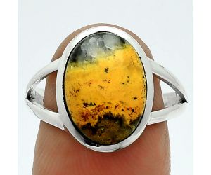 Indonesian Bumble Bee Ring size-9 SDR244123 R-1005, 10x14 mm