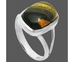 Indonesian Bumble Bee Ring size-9 SDR244128 R-1005, 10x14 mm