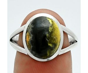 Indonesian Bumble Bee Ring size-9 SDR244133 R-1005, 10x12 mm