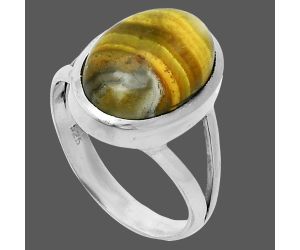 Indonesian Bumble Bee Ring size-8 SDR244136 R-1005, 10x14 mm