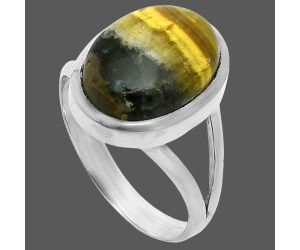 Indonesian Bumble Bee Ring size-8 SDR244148 R-1005, 10x14 mm