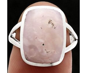 Pink Opal Ring size-7 SDR244186 R-1005, 10x14 mm