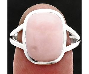 Pink Opal Ring size-9 SDR244187 R-1005, 10x14 mm