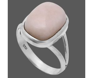 Pink Opal Ring size-9 SDR244187 R-1005, 10x14 mm