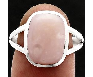 Pink Opal Ring size-9 SDR244188 R-1005, 10x15 mm