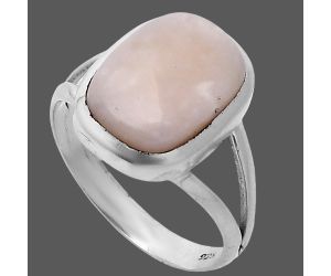 Pink Opal Ring size-9 SDR244188 R-1005, 10x15 mm