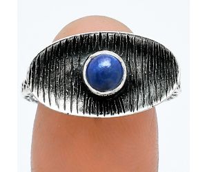 Lapis Lazuli Ring size-8 SDR244196 R-1573, 5x5 mm