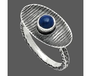 Lapis Lazuli Ring size-8 SDR244196 R-1573, 5x5 mm