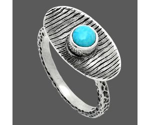 Natural Rare Turquoise Nevada Aztec Mt Ring size-8.5 SDR244237 R-1573, 5x5 mm