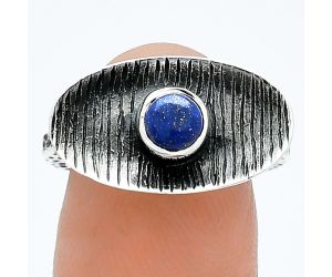 Lapis Lazuli Ring size-7 SDR244247 R-1573, 5x5 mm