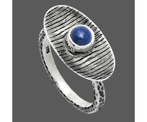 Lapis Lazuli Ring size-8 SDR244248 R-1573, 5x5 mm