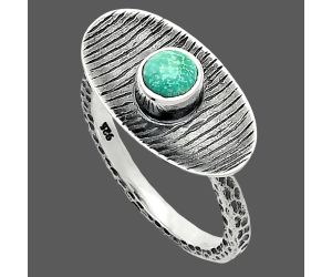 Natural Rare Turquoise Nevada Aztec Mt Ring size-8.5 SDR244265 R-1573, 5x5 mm