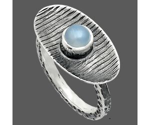 Srilankan Moonstone Ring size-6 SDR244268 R-1573, 5x5 mm