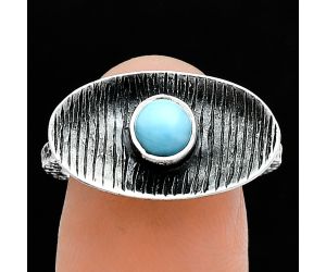 Larimar (Dominican Republic) Ring size-8 SDR244271 R-1573, 5x5 mm