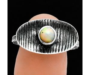 Ethiopian Opal Ring size-8.5 SDR244276 R-1573, 5x5 mm