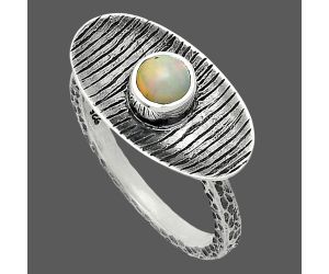 Ethiopian Opal Ring size-8.5 SDR244276 R-1573, 5x5 mm