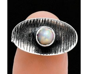 Ethiopian Opal Ring size-6 SDR244278 R-1573, 5x5 mm