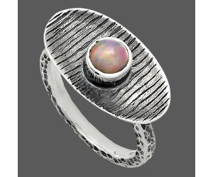 Ethiopian Opal Ring size-6 SDR244278 R-1573, 5x5 mm