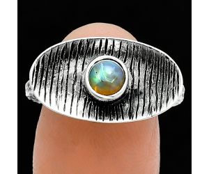 Ethiopian Opal Ring size-8 SDR244279 R-1573, 5x5 mm