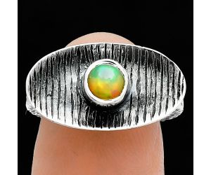 Ethiopian Opal Ring size-6 SDR244281 R-1573, 5x5 mm