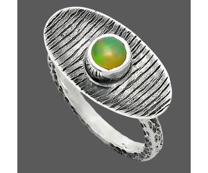 Ethiopian Opal Ring size-6 SDR244281 R-1573, 5x5 mm