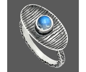 Rainbow Moonstone Ring size-8 SDR244287 R-1573, 5x5 mm