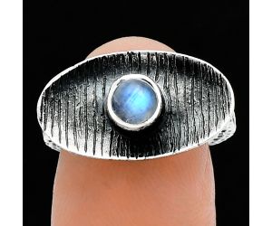 Rainbow Moonstone Ring size-6 SDR244288 R-1573, 5x5 mm