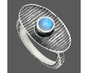 Rainbow Moonstone Ring size-6 SDR244288 R-1573, 5x5 mm