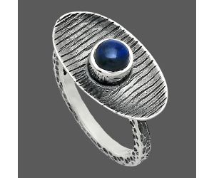 Blue Fire Labradorite Ring size-7 SDR244295 R-1573, 5x5 mm