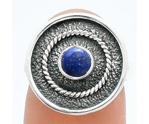 Lapis Lazuli Ring size-6 SDR244310 R-1439, 5x5 mm