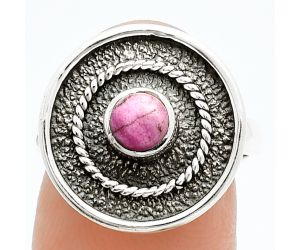 Pink Cobalt Ring size-7 SDR244334 R-1439, 5x5 mm