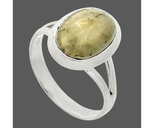 Apache Gold Healer's Gold Ring size-10 SDR244413 R-1005, 10x14 mm