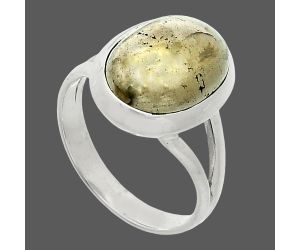 Apache Gold Healer's Gold Ring size-7 SDR244415 R-1005, 10x14 mm