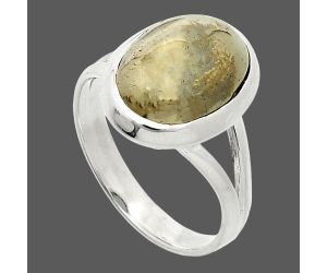 Apache Gold Healer's Gold Ring size-8 SDR244416 R-1005, 10x14 mm