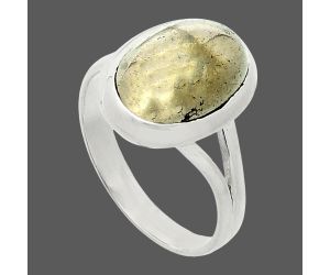 Apache Gold Healer's Gold Ring size-9 SDR244421 R-1005, 10x14 mm